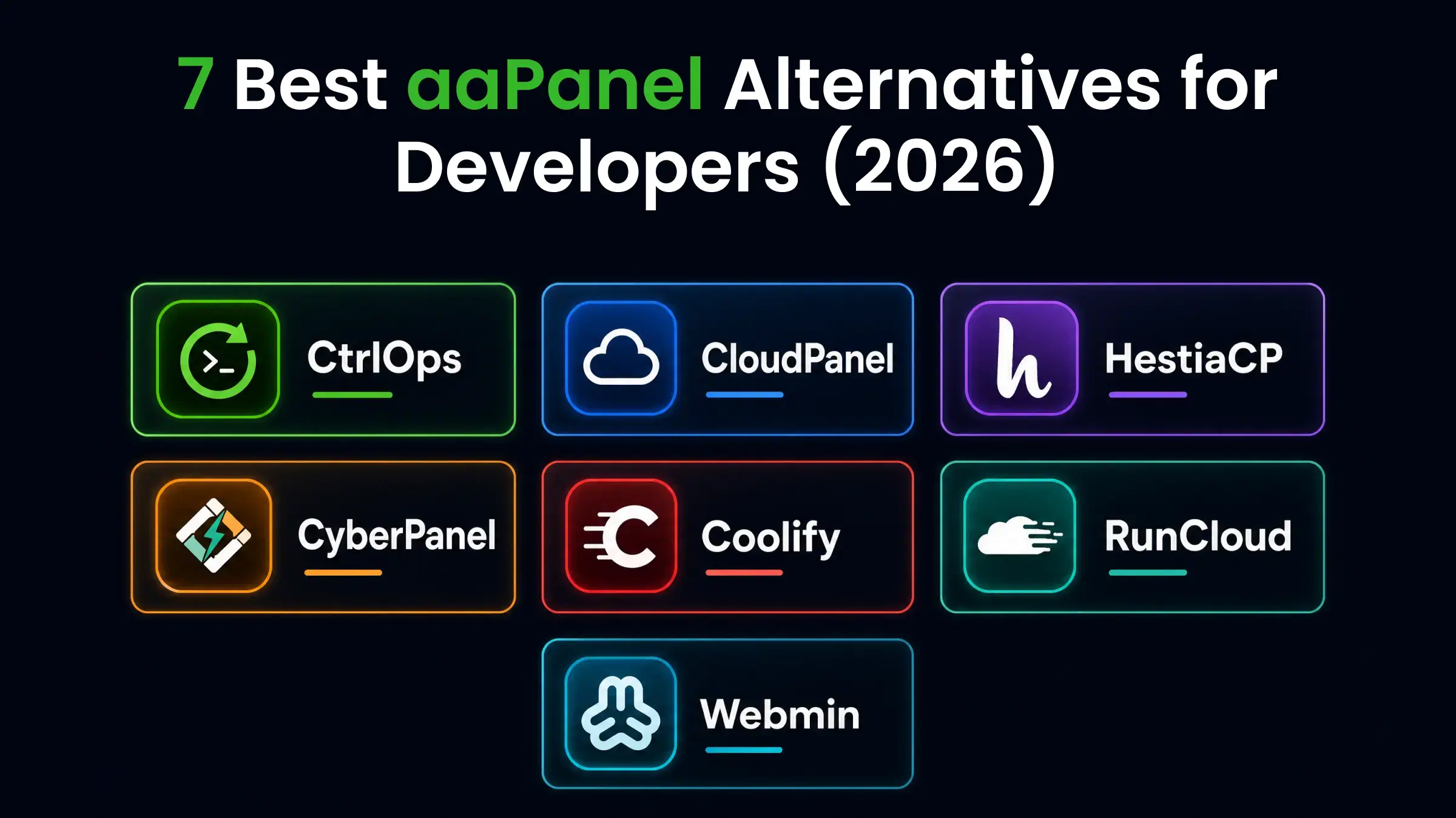 Cover image for 7 Best aaPanel Alternatives for Developers (2026)